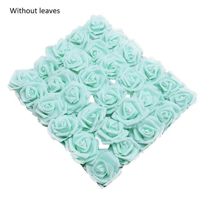 New Artificial 10/20/30 Heads 8cm PE Foam Rose Flowers Bride Bouquet Flower For Wedding Party Decorative Scrapbooking Flower Silk Roses for Wedding Centerpieces Bridal Show Bouquets Party Home Flowers Decoration Stevvex