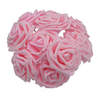 New Artificial 10/20/30 Heads 8cm PE Foam Rose Flowers Bride Bouquet Flower For Wedding Party Decorative Scrapbooking Flower Silk Roses for Wedding Centerpieces Bridal Show Bouquets Party Home Flowers Decoration Stevvex