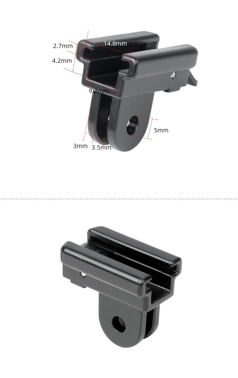 Bicycle Headlight Holder Front LED Lamp Buckle Quick Mount Release Helmet Adaptor Bracket Light Switch 360°Rotation Flashlight Mount Holder Bicycle Cycle Bike Front Torch Mount LED Headlight Holder Clip Clamp Rubber For Diameter Flashlight Stevvex