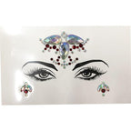 3D Makeup Tattoo Face Gems Glitter Face Jewels Crystal Stickers Face Glitter for Festival Carnival Party Stevvex