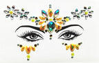3D Makeup Tattoo Face Gems Glitter Face Jewels Crystal Stickers Face Glitter for Festival Carnival Party Stevvex