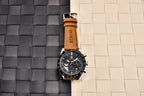 New Men Luxury Watches Leather Strap Waterproof Sport Quartz Chronograph Military Watch Men Clock