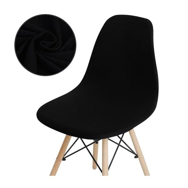 Avangarde Style  Printed Seat Cover For Shell Chair Armless Shell Chair Cover Banquet Home Slipcover Elastic Removable Stretch High Back For Sofa Armchairs Stevvex