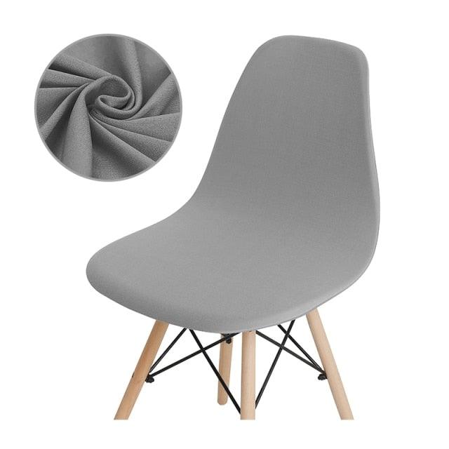 Avangarde Style  Printed Seat Cover For Shell Chair Armless Shell Chair Cover Banquet Home Slipcover Elastic Removable Stretch High Back For Sofa Armchairs Stevvex