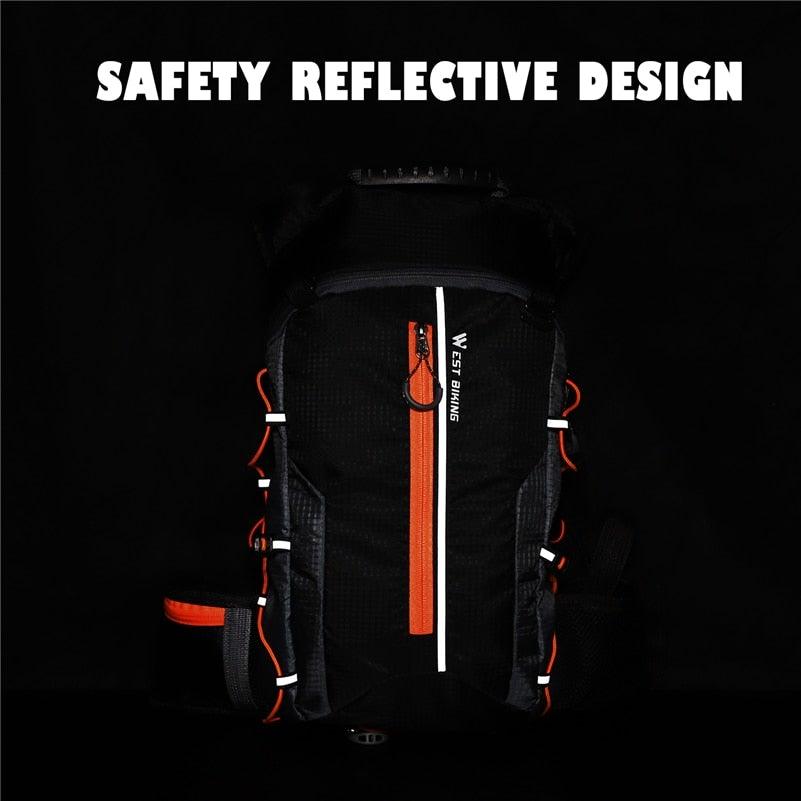 Bike Bags Portable Waterproof Backpack Cycling Water Bag Outdoor Sport Climbing Hiking Pouch Hydration Backpack  Bike Backpack  Mountain Biking Daypack Cycling Hiking Bicycle 10L Stevvex