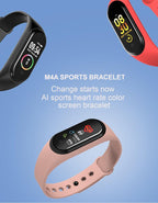 Inteligent Smart Watch Heart Rate Pressure Pedometer Sport Watches Bracelet Electric Sports Watch For Phones Health Smartwatch Heart Rate Monitor Sleep Monitor Waterproof Touch Screen Stevvex