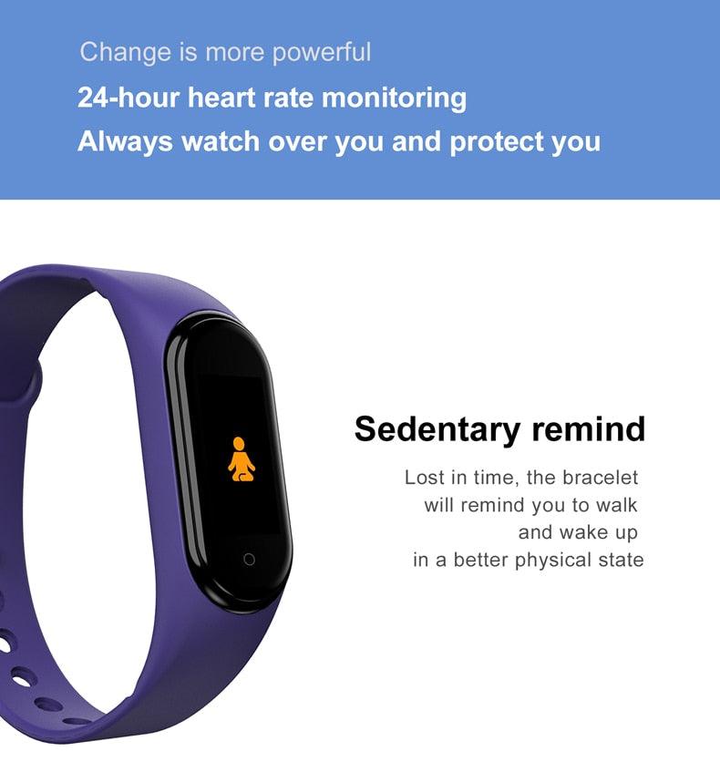 Inteligent Smart Watch Heart Rate Pressure Pedometer Sport Watches Bracelet Electric Sports Watch For Phones Health Smartwatch Heart Rate Monitor Sleep Monitor Waterproof Touch Screen Stevvex