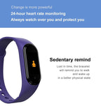 Inteligent Smart Watch Heart Rate Pressure Pedometer Sport Watches Bracelet Electric Sports Watch For Phones Health Smartwatch Heart Rate Monitor Sleep Monitor Waterproof Touch Screen Stevvex
