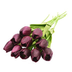 10Pcs High Quality Real Touch Calla Lily Artificial Flowers Bouquet For Wedding Bridal Home Kitchen Table Flower Decoration Home Decor Stevvex