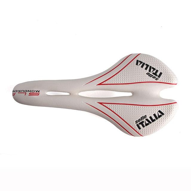 Professional Bicycle Saddle Road Bike Seat Comfortable Hollow Racing Front Cushion Mountain PU Cycling Comfortable Bike Seat Bicycle Saddle Padded Professional Waterproof Road Bike Saddle For Men Riding Bike City Bike Stevvex