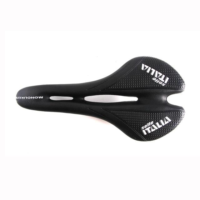Professional Bicycle Saddle Road Bike Seat Comfortable Hollow Racing Front Cushion Mountain PU Cycling Comfortable Bike Seat Bicycle Saddle Padded Professional Waterproof Road Bike Saddle For Men Riding Bike City Bike Stevvex
