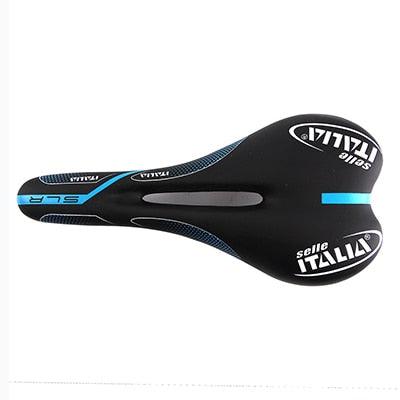 Professional Bicycle Saddle Road Bike Seat Comfortable Hollow Racing Front Cushion Mountain PU Cycling Comfortable Bike Seat Bicycle Saddle Padded Professional Waterproof Road Bike Saddle For Men Riding Bike City Bike Stevvex