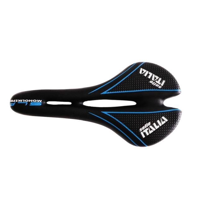 Professional Bicycle Saddle Road Bike Seat Comfortable Hollow Racing Front Cushion Mountain PU Cycling Comfortable Bike Seat Bicycle Saddle Padded Professional Waterproof Road Bike Saddle For Men Riding Bike City Bike Stevvex