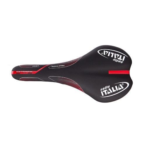 Professional Bicycle Saddle Road Bike Seat Comfortable Hollow Racing Front Cushion Mountain PU Cycling Comfortable Bike Seat Bicycle Saddle Padded Professional Waterproof Road Bike Saddle For Men Riding Bike City Bike Stevvex