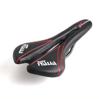 Professional Bicycle Saddle Road Bike Seat Comfortable Hollow Racing Front Cushion Mountain PU Cycling Comfortable Bike Seat Bicycle Saddle Padded Professional Waterproof Road Bike Saddle For Men Riding Bike City Bike Stevvex