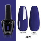 Womens Gel Nail Polish Multi Glossy and Matte Colors Elegant Manicure Design For Womens Stevvex