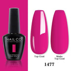 Womens Gel Nail Polish Multi Glossy and Matte Colors Elegant Manicure Design For Womens Stevvex