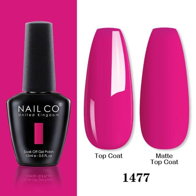 Womens Gel Nail Polish Multi Glossy and Matte Colors Elegant Manicure Design For Womens Stevvex