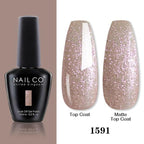 Womens Gel Nail Polish Multi Glossy and Matte Colors Elegant Manicure Design For Womens Stevvex