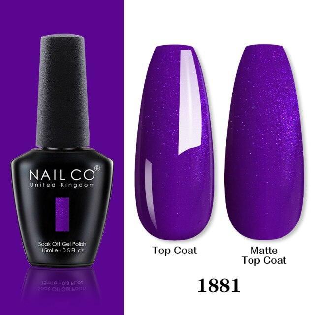 Womens Gel Nail Polish Multi Glossy and Matte Colors Elegant Manicure Design For Womens Stevvex