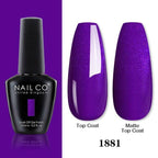Womens Gel Nail Polish Multi Glossy and Matte Colors Elegant Manicure Design For Womens Stevvex
