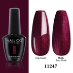 Womens Gel Nail Polish Multi Glossy and Matte Colors Elegant Manicure Design For Womens Stevvex