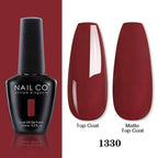 Womens Gel Nail Polish Multi Glossy and Matte Colors Elegant Manicure Design For Womens Stevvex
