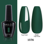 Womens Gel Nail Polish Multi Glossy and Matte Colors Elegant Manicure Design For Womens Stevvex