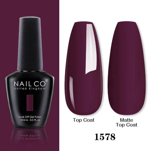 Womens Gel Nail Polish Multi Glossy and Matte Colors Elegant Manicure Design For Womens Stevvex