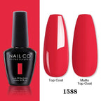 Womens Gel Nail Polish Multi Glossy and Matte Colors Elegant Manicure Design For Womens Stevvex