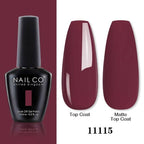 Womens Gel Nail Polish Multi Glossy and Matte Colors Elegant Manicure Design For Womens Stevvex