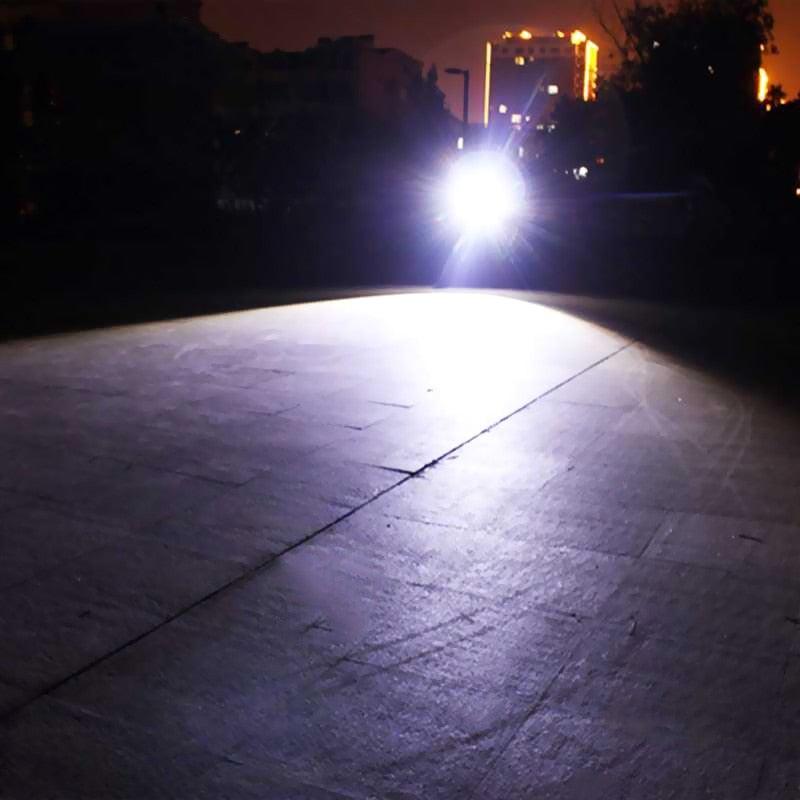 LED Headlight For Bike Electric Scooter USB Rechargeable LED Light Front Lamp High Lumens Brightness Bicycle Light Front With Strong Battery Portable Waterproof Flashlight For Night Cycling Stevvex