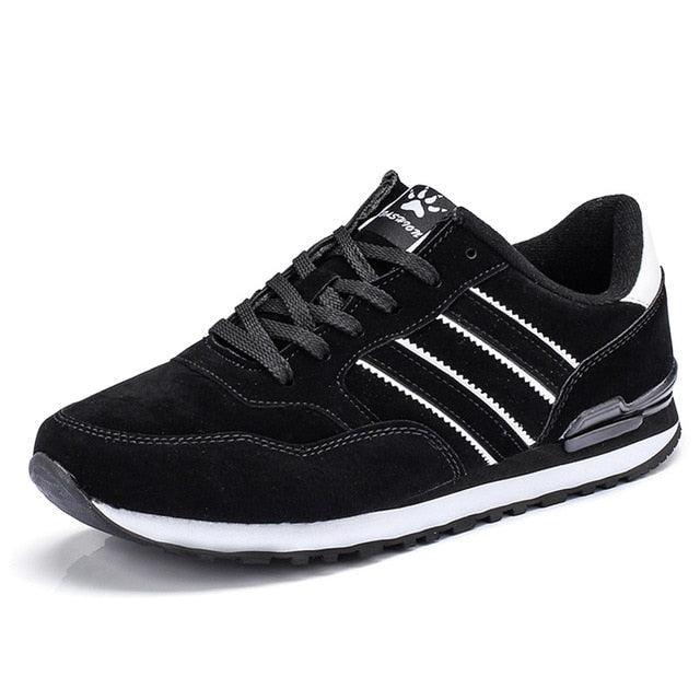 Blue Mens Casual Shoes Comfortable Sneakers Artificial Leather Male Spring Flats Trainers Outdoor Mens Casual Sports High Quality Sneaker Sport Walking Fashion Sneakers Stevvex