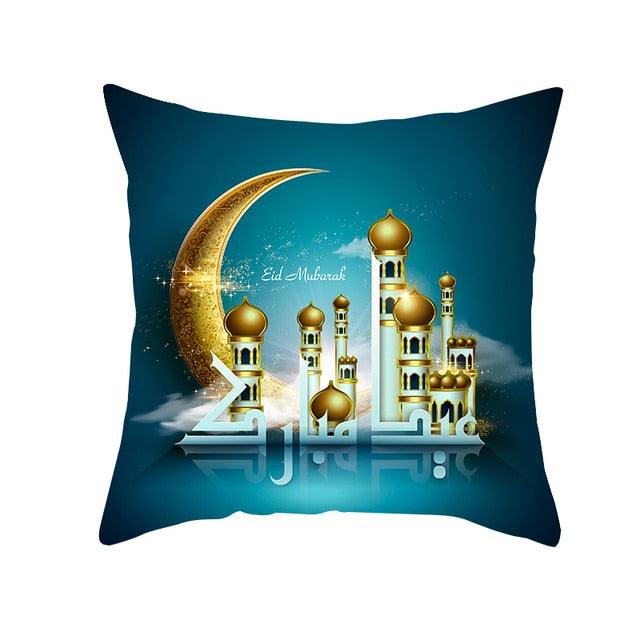 Blue Moon Pillow Decorations For Family Pillow Cover Cotton Sofa Cushion Cover Decoration Decor For Home Charming Decorative Pillows Stevvex