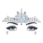 23 Sets Glitter Face Jewels Sticker Temporary Party Face Makeup Tattoo Face Gems Glitter Face Jewels Crystal Stickers For Womens Stevvex
