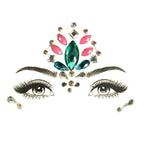 23 Sets Glitter Face Jewels Sticker Temporary Party Face Makeup Tattoo Face Gems Glitter Face Jewels Crystal Stickers For Womens Stevvex