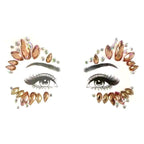 23 Sets Glitter Face Jewels Sticker Temporary Party Face Makeup Tattoo Face Gems Glitter Face Jewels Crystal Stickers For Womens Stevvex