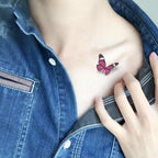 Temporary 3D Rose Flower Tattoos Sticker Body Art Tattoo Sticker Waterproof Luxury Tattoo Rose Lotus Flower Fashion Sticker For Womens Stevvex