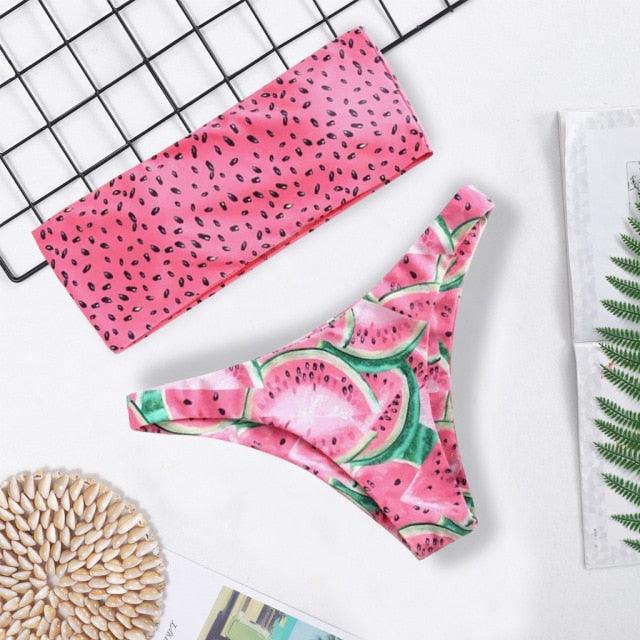 Solid Bikini Set Swimsuit Women Bikini Swimwear Female Halter Top Bathing Suit Swimming Wear Bikini High Cut Swimsuit High Waist Plus Size Summer Swimwear Stevvex