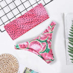 Solid Bikini Set Swimsuit Women Bikini Swimwear Female Halter Top Bathing Suit Swimming Wear Bikini High Cut Swimsuit High Waist Plus Size Summer Swimwear Stevvex