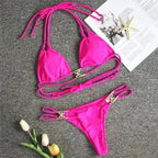 Bikini Jewelled Rhinestones Luxury Diamond Bikini Women Swimwear