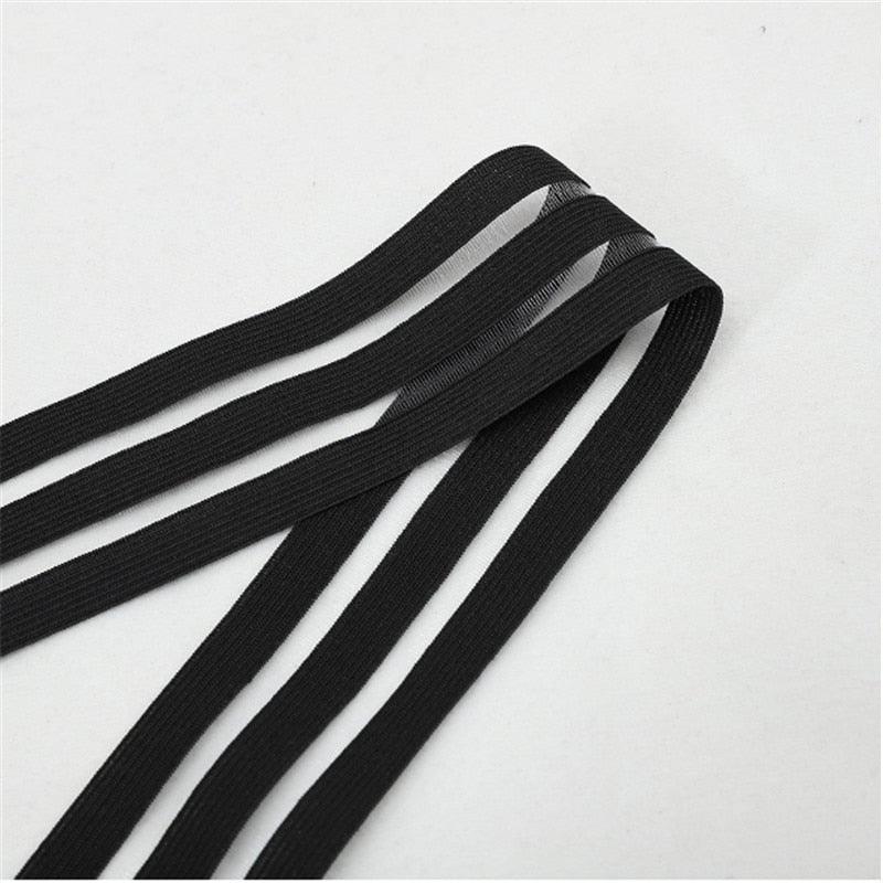 Luxury Women Black Swimsuits Women High Neck One Piece Swimsuits For Women Mesh Bathing Suits Open Back Swimwear One Piece Swimwear For Lady High Neck Bandage Cross Back Swimming Suit Female Holiday Beachwear Stevvex