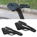 Bicycle Soft Thick Saddle Mountain Road Bike Wide Seat Cushion Road Bike Carbon Saddle Comfort Bike Saddle Ergonomic Waterproof Bicycle Seat For Road Bike Mountain Bike Seats Stevvex