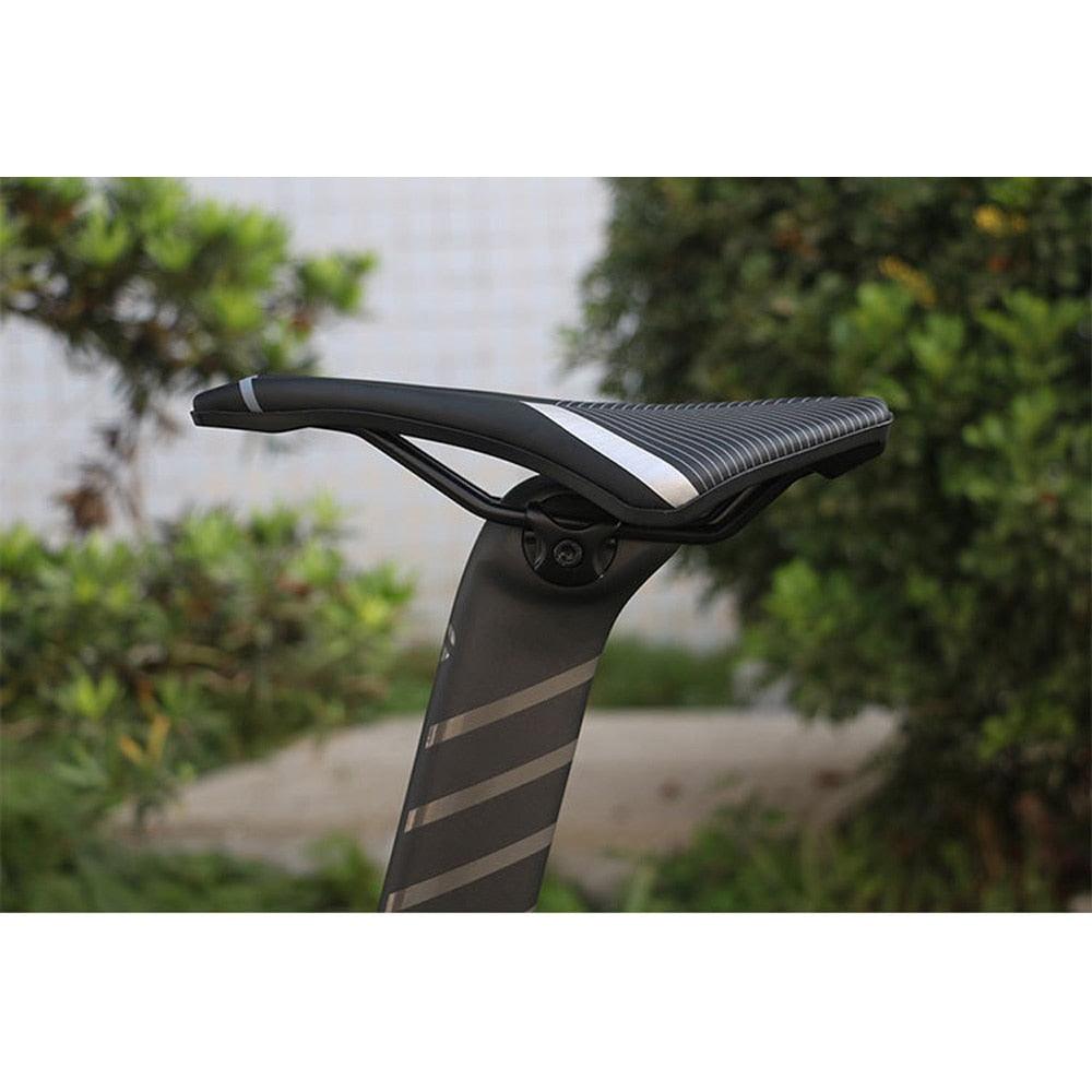 Bicycle Soft Thick Saddle Mountain Road Bike Wide Seat Cushion Road Bike Carbon Saddle Comfort Bike Saddle Ergonomic Waterproof Bicycle Seat For Road Bike Mountain Bike Seats Stevvex