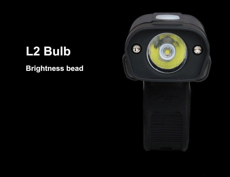 Front Bicycle Light USB Rechargeable LED Bike Light Waterproof Cycling Headlight Climbing Safety Flashlight Lamps Bike Light Super Bright Bicycle Light Easy To Install Fits All Bikes Headlights With Modes Stevvex