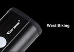 Front Bicycle Light USB Rechargeable LED Bike Light Waterproof Cycling Headlight Climbing Safety Flashlight Lamps Bike Light Super Bright Bicycle Light Easy To Install Fits All Bikes Headlights With Modes Stevvex