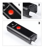 Front Bicycle Light USB Rechargeable LED Bike Light Waterproof Cycling Headlight Climbing Safety Flashlight Lamps Bike Light Super Bright Bicycle Light Easy To Install Fits All Bikes Headlights With Modes Stevvex