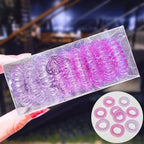 9pcs/set Telephone Colorful Hair Ties Woman Elastic Hairband Ponytail Holders Hair Ropes Wires Scrunchies Elastic Hair Bands Kid Ponytail Holder Tie Gum Hair Accessories Stevvex