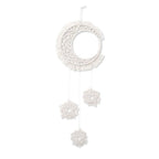 Handmade Wall Art Home Wall Decor Woven Hanging Tapestry Tassel Wind Chimes Wall Hanging Ornaments  Hand Macrame Wall  For Wall Wedding Living Room Gallery Patio Apartment Yard Decor Stevvex