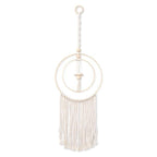 Handmade Wall Art Home Wall Decor Woven Hanging Tapestry Tassel Wind Chimes Wall Hanging Ornaments  Hand Macrame Wall  For Wall Wedding Living Room Gallery Patio Apartment Yard Decor Stevvex